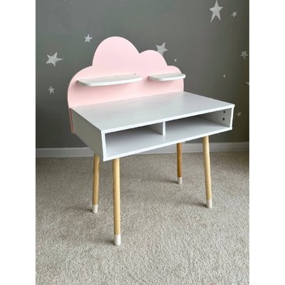 Дитячий стіл Хмаринка колір рожевий 56767 фото