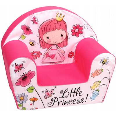 Дитяче м'яке крісло (принт Little Princess) 9 міс - 4 роки DT8-184 фото