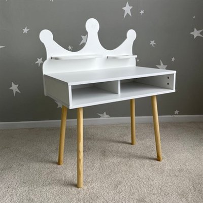 Дитячий стіл Корона в білому кольорі 54757 фото